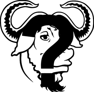 GNU white-question.svg